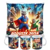 Zestaw Super Koty – Kubek i Poduszka z Kocim Motywem